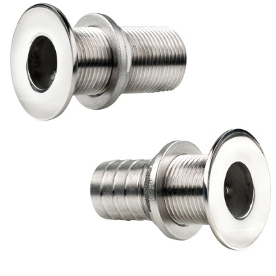 Passe-coque inox 